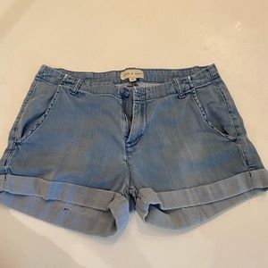 Cloth & Stone blue shorts